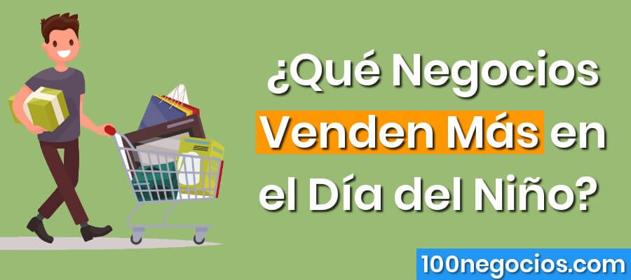 Día de los niños, que vender