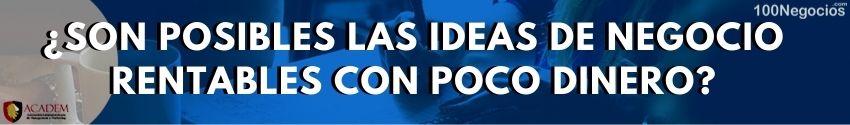negocios rentables con poco dinero