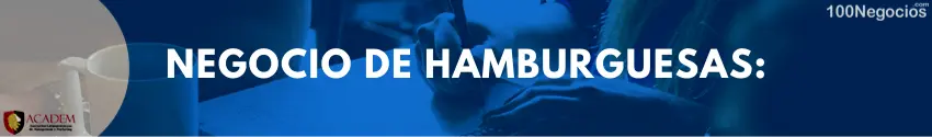 Negocio de hamburguesas