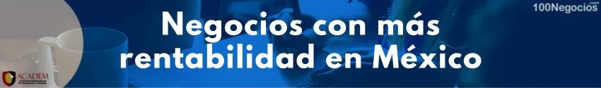Negocios con más rentabilidad en México