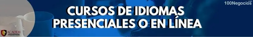 Dar cursos de idiomas presenciales o en línea